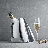 Indulgence by Georg Jensen Mirror Polished Stainless Steel Champagne Cooler New