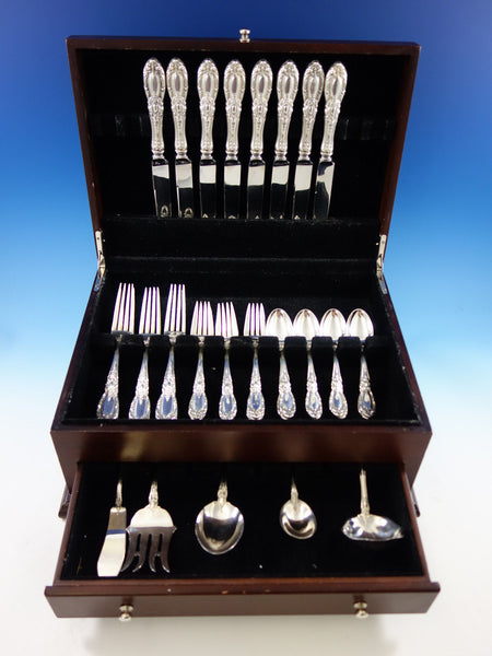 King Richard by Towle Sterling Silver Flatware Set 8 Service 37 Pcs Dinner Size
