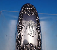 King Edward by Whiting Sterling Silver Brush #3905 1 3/8" x 3 5/8" (#8170)