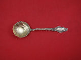 Watteau by Durgin Sterling Silver Sauce Ladle Gold Washed Fancy Bowl 5 1/2"