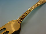Corsage by Stieff Sterling Silver Flatware Service 12 Set Vermeil Gold 48 Pieces