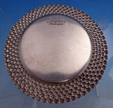 Tiffany and Co Sterling Silver Butter Pat GW Beaded Rim 2 3/4" Diameter (#8595)