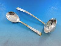 Golden Scroll by Gorham Sterling Silver Flatware Set Place size Service 57 Pcs
