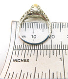 18k White Gold Genuine Natural Diamond Filigree Ring .45ct European (#J779)