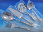 Rose Point by Wallace Sterling Silver Thanksgiving Serving Set 5pc HH WS Custom