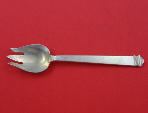 Hampton by Tiffany and Co Sterling Silver Ice Cream Fork 3-Tine Original Unusual