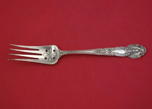 Renaissance by Tiffany Sterling Silver Cold Meat Fork pierced splayed tines 9"