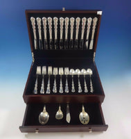 Angelique by International Sterling Silver Flatware Set For 12 Service 52 Pieces