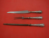 Louis XV by Roden Canadian Sterling Silver Steak Carving Set 3pc HH WS Heirloom