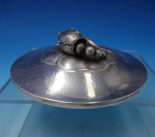 Blossom by Georg Jensen Sterling Silver Lid #2A 4 1/2" Diameter (#4953)