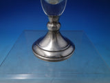 Old French by Unknown Silverplate Bud Vase Crystal c.1960 10 3/4" (#5989)