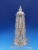 Tiffany & Co. Sterling Silver Demitasse Pot Women Cherubs  Roses Bird (#8411)