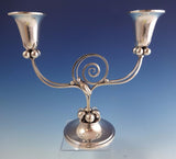 Blossom by Boardman Sterling Silver Candelabra Pair #1203 (#1001)