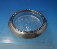 Georgian Bead by Amston Sterling Silver and Crystal Coaster 3 1/4" #144 (#5723)