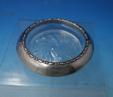 Georgian Bead by Amston Sterling Silver and Crystal Coaster 3 1/4" #144 (#5723)