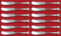 Old Colonial by Towle Sterling Silver Butter Spreader flat handle Set 12 pieces