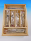 Rose Tiara by Gorham Sterling Silver Flatware Set for 6 Service 24 Pieces New