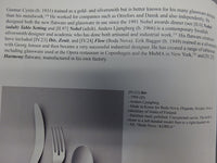 Ibis by Boda Nova Stainless Steel Flatware set 19 pcs Modern IN BOOK Modern