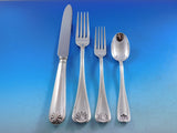 Conchiglia aka Shell by Schiavon Italy 800 Silver Flatware Set Service 62 Pieces