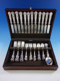 Imperial Queen by Whiting Sterling Silver Flatware 12 Set Service 54 Pcs Dinner