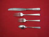 Chased Classic by Lunt Sterling Silver Dinner 4-pc Setting(s) 9 1/2"