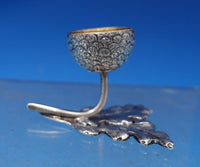 George Wish English Estate Sterling Silver Salt Dip and Pepper Set 2pc (#7379)