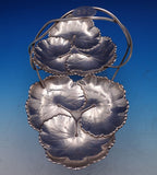 Reed and Barton Sterling Silver Candy Dish Leaf Motif with Handle #X103 (#8116)