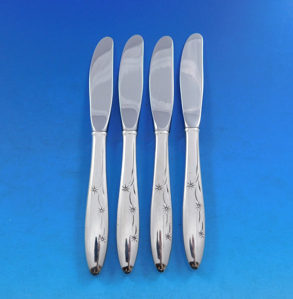 Celeste by Gorham Sterling Silver Butter Spreader HH Modern Set of 4pcs 6 1/2"
