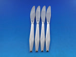 Diamond by Reed and Barton Sterling Silver Butter Spreader HH Modern Set 4 pcs