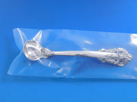 Grande Baroque by Wallace Sterling Silver Mustard Ladle Custom Made 4 3/4"