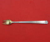 Hampton by Tiffany and Co Sterling Silver Cocktail Fork Gold Washed 6" Heirloom