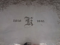 Moselle by International Silverplate Tea Tray with Grape Leaves (#4472)