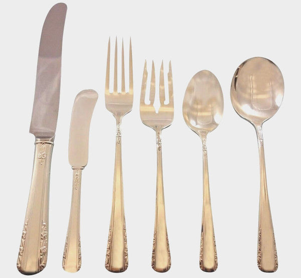 Courtship by International Sterling Silver Flatware Set for 8 Service 50 Pieces