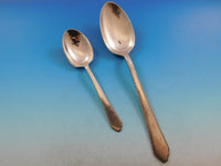 William & Mary by Lunt Sterling Silver Flatware Set for 8 Service 46 pcs Dinner