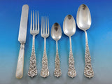 Rococo by Dominick & Haff  Sterling Silver Flatware Set Service 72 pieces Dinner