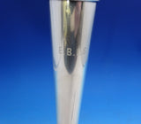 Rogers Sterling Silver Bud Vase Gadroon Border #1980 Weighted 7 1/2" x 4" #8637