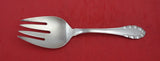 Lily of the Valley by Georg Jensen Sterling Salad Serving Fork straight 8 5/8"