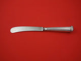 English Georgian Sterling Silver Regular Knife by MB w/ engraved boar 9"