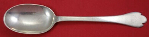 Queen Anne-Williamsburg by Stieff Sterling Silver Serving Spoon Notch Handle Lrg