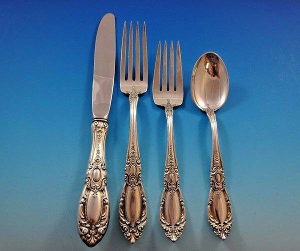 King Richard by Towle Sterling Silver Flatware Set for 12 Service 48 Pieces