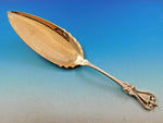 Old Colonial by Towle Sterling Silver Fish Server Gold Washed Ruffled 11 3/8"