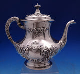 Buttercup by Gorham Sterling Silver Tea Set 4pc Coffee Sugar Creamer Waste #8874