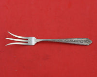 Normandie by Wallace Sterling Silver Lemon Fork 5 1/2" Serving Silverware