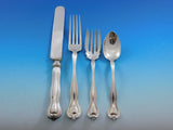Mount Vernon by Watson Sterling Silver Flatware Set Service 55 pcs Dinner B Mono
