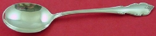 Breton Rose by International Sterling Silver Cream Soup Spoon 6 1/2" Flatware