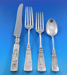 Fontainebleau by Gorham Sterling Silver Flatware Set Service 27 pcs Dinner