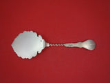 Twist by Albert Coles Sterling Silver Tomato Server brite-cut engine turned 8"