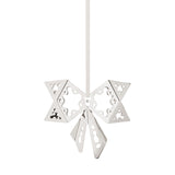 2022 Georg Jensen Christmas Holiday Ornament Bow Silver - Vtg NOS