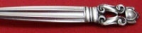 Acorn by Georg Jensen Sterling Silver Mayonnaise Ladle with Double Spout 5 1/2"