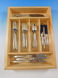Michele by Wallace Sterling Silver Flatware Set for 6 Service 30 pieces